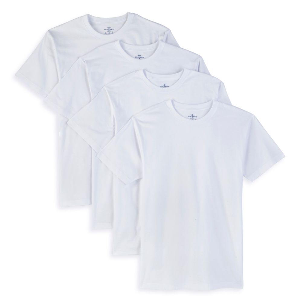 Dockers Crew Shirts 4 pack