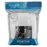 Silvertoe White Crew Socks, BONUS 7-pack! 7 for the price of 6! - LIMITED TIME OFFER