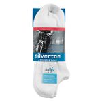 Silvertoe AquaFx White No Show Socks, BONUS 4-pack! - LIMITED TIME OFFER