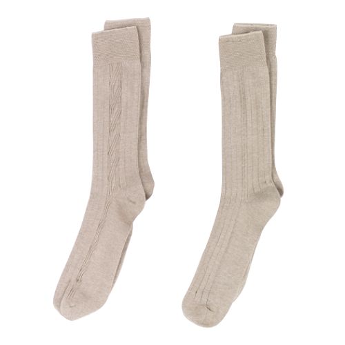 Covington Soy Protein Natural Fiber Socks - 2 Pair Pack