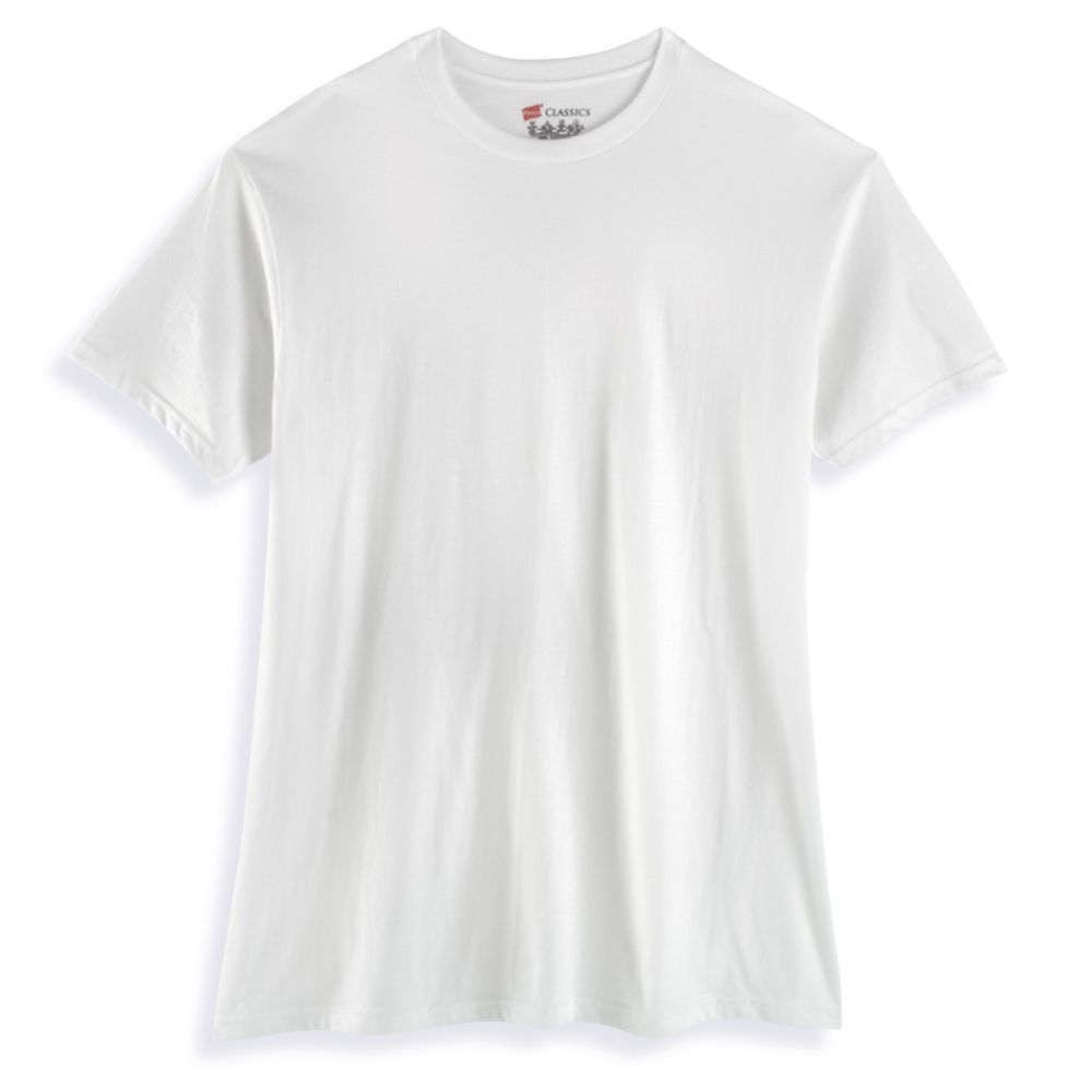 Hanes Classics 6pk White Crew T-Shirt