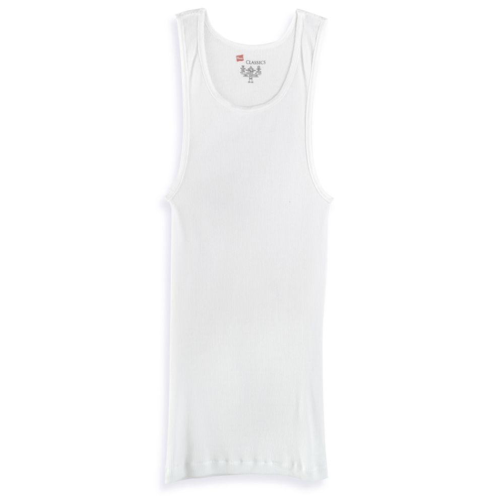 Hanes Classics 6pk White A-Shirt