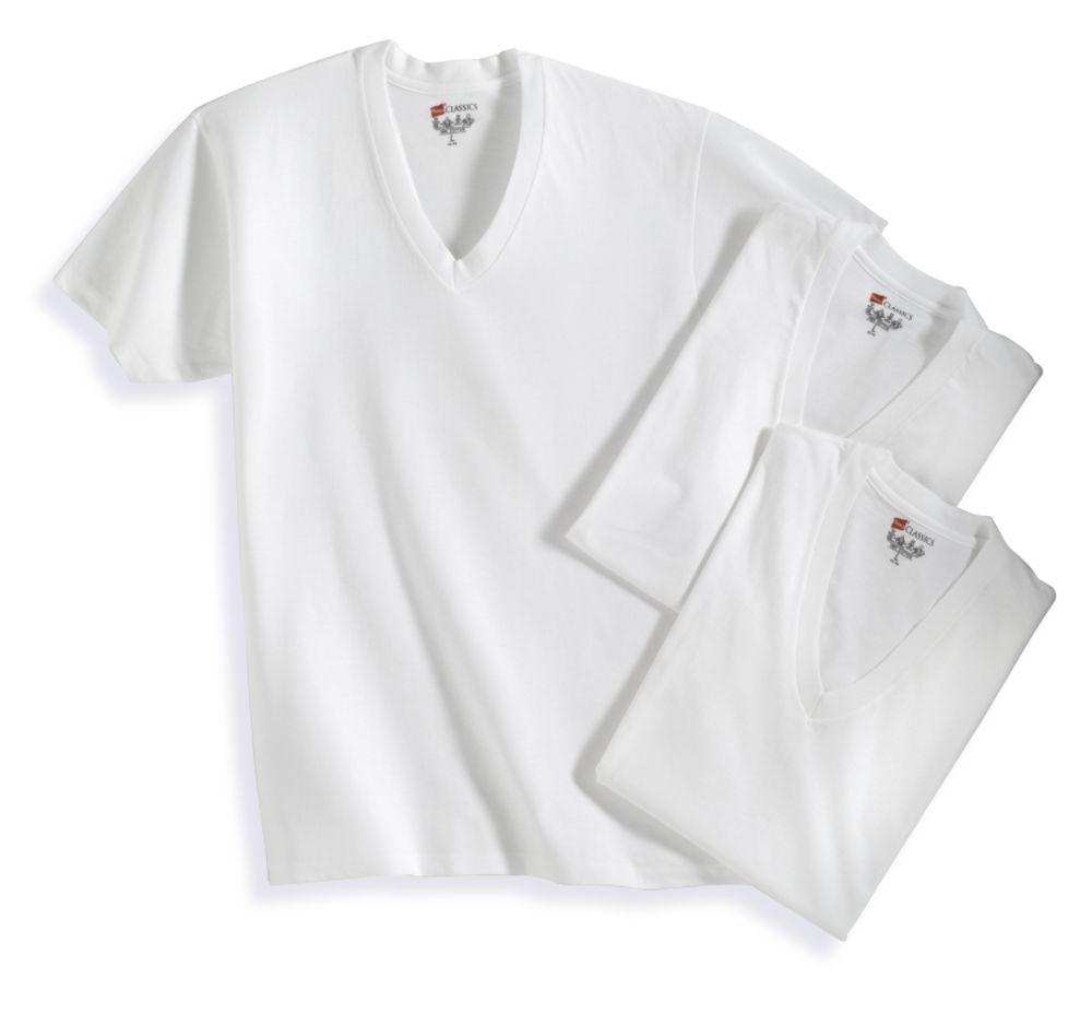 Hanes Classics V-Neck T-shirt (3-pack)