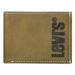 Levi's Leather Traveler Wallet with Flip Out ID