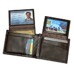 Covington Double I.D. Passcase Wallet