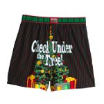 Joe Boxer Check Under The Tree Knit Boxer