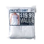 A-Shirt T-Shirt, 6 pack, $19.99 Value Pack