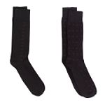 Covington Soy Protein Natural Fiber Socks - 2 Pair Pack