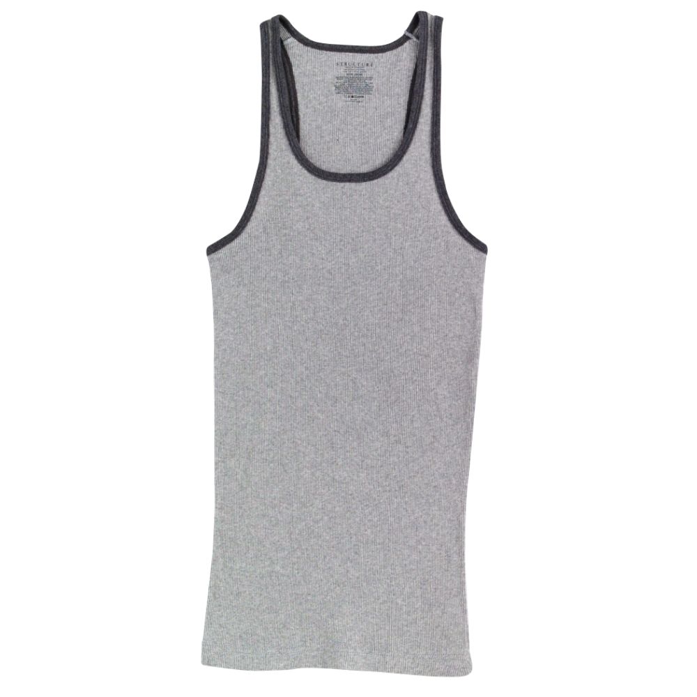 Structure 2pk Color Contrast Racer Tanks