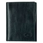 Dockers Leather Trifold Wallet with Embossed Logo