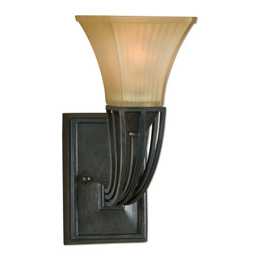 The Uttermost Company Carnegie  1-Lt Vanity 12.4x12.4x7.875 - 22833 Best Price