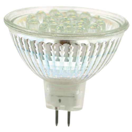 Sunlite 1.4 Watt  MR16 Mini Reflector  20 LED  5500K  120 Volt  Bi-Pin Base Bulb - 80130-SU Best Price