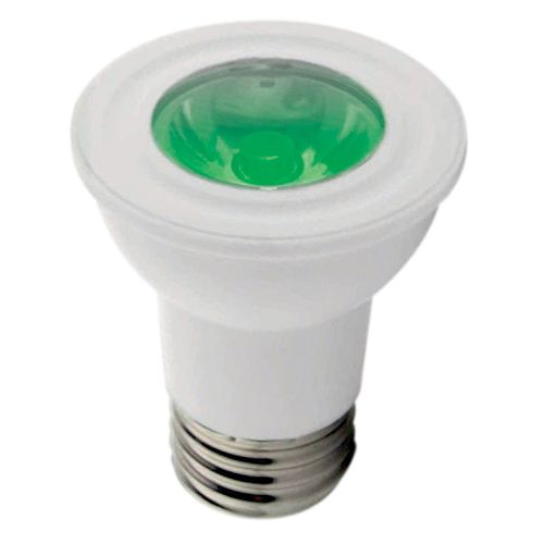 Sunlite 1.7 Watt  MR16 Mini Reflector  1 LED  Green  120 Volt  Medium Base Bulb - 80215-SU Best Price
