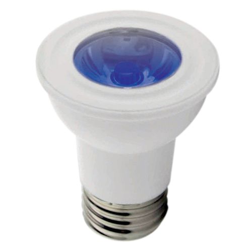 Sunlite 1.7 Watt  MR16 Mini Reflector  1 LED  Blue  120 Volt  Medium Base Bulb - 80205-SU Best Price