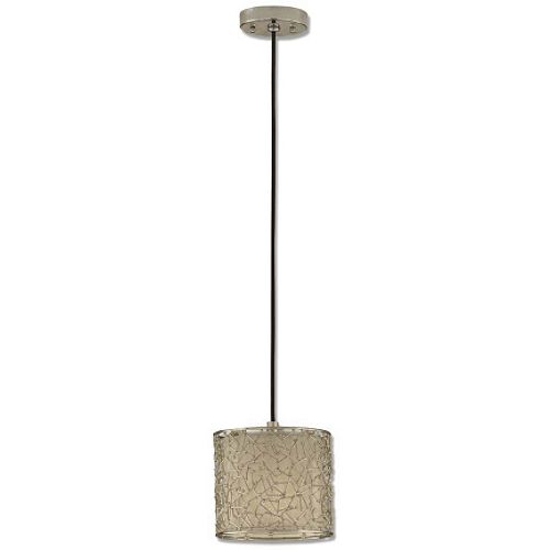 The Uttermost Company Brandon Silver  1 Lt Mini Hanging Shade 7.5x8 - 21856 Best Price