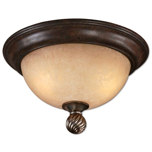 The Uttermost Company Berti  3 Lt Flush Mount 7x16 - 22263 Best Price