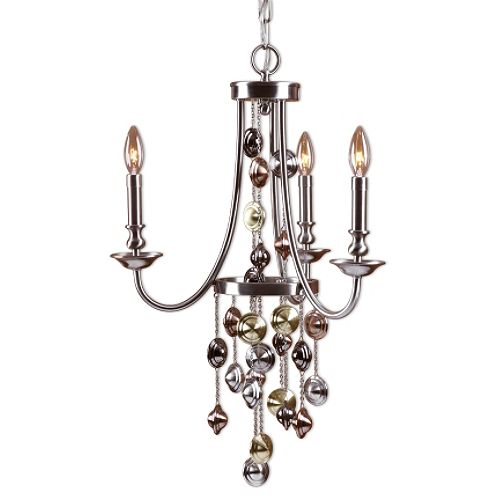 The Uttermost Company Carisa  3 Lt Chandelier 26 x 20 - 21201 Best Price