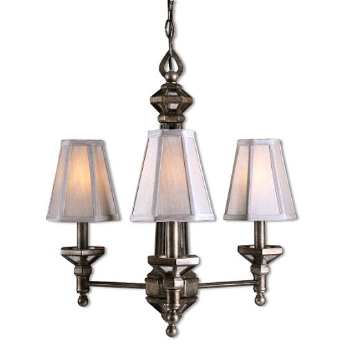 The Uttermost Company Audelia  3 Lt Chandelier 22.25 x 22 - 21195 Best Price