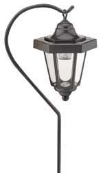 Malibu Solar Carriage Light, Plastic