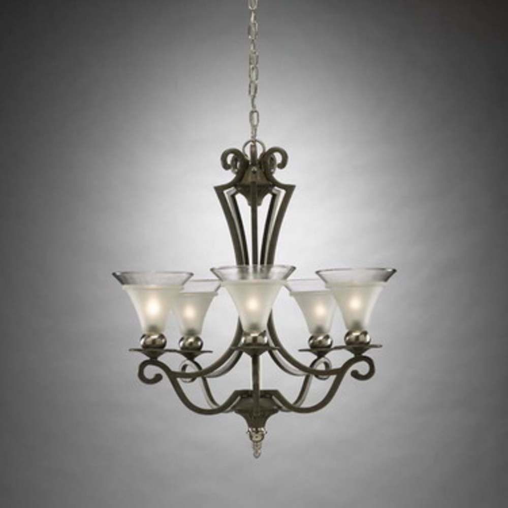Aztec Lighting Tuscan Style 5 Light Chandelier