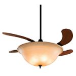 Fanimation The Air Shadow W Amber Glass by Sitoa Corporation