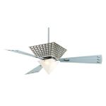 Fanimation Vetricco Satin Nickel ceiling fan by Sitoa Corporation
