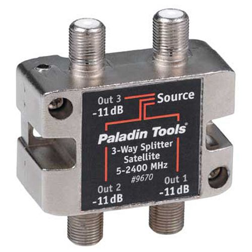 Paladin Tools 3-Way Splitter 5MHz - 2.4GHz - 9670 Best Price