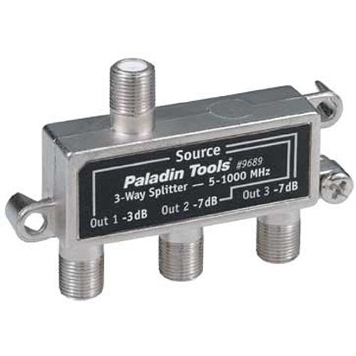 Paladin Tools 3-Way Splitter 5MHz - 1GHz Digital Ready - 9689 Best Price