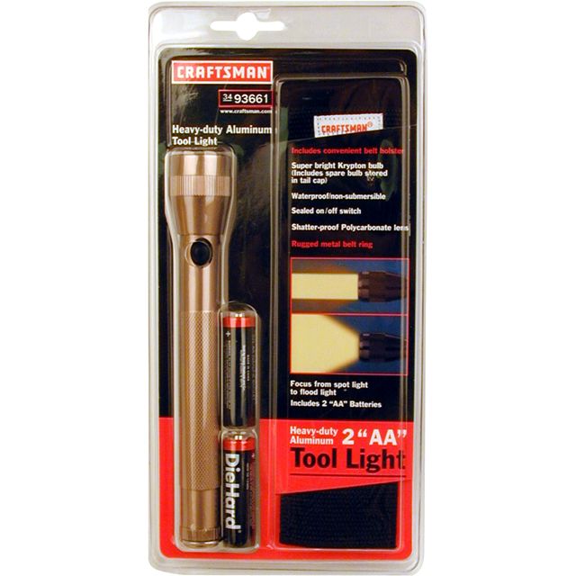Craftsman 2 AA Flashlight