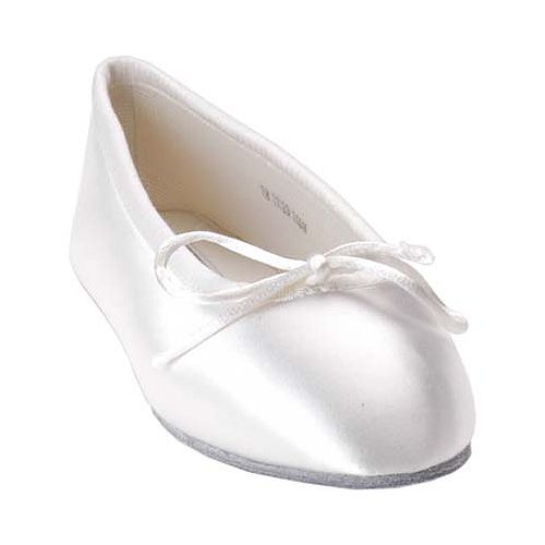 Touch Ups Girls' Ballet - White Satin