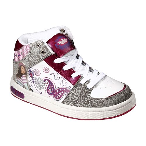 Disney Girls Wizards of Waverly Place Hi Top - Gray/Berry