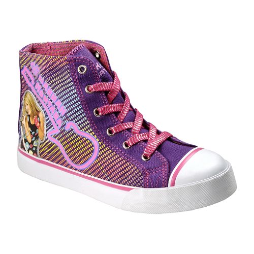 Disney Girls Hannah Montana Hi Top - Purple