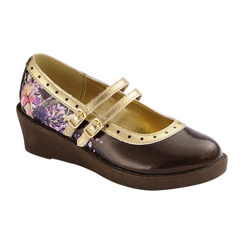 Disney Hannah Montana Girls HM Wedge - Brown