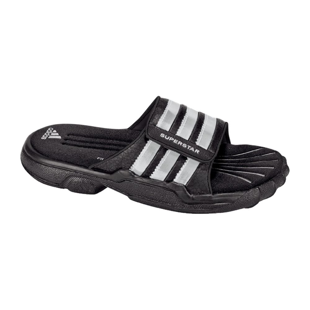 Adidas SSG2 Slide J - Silver/Black
