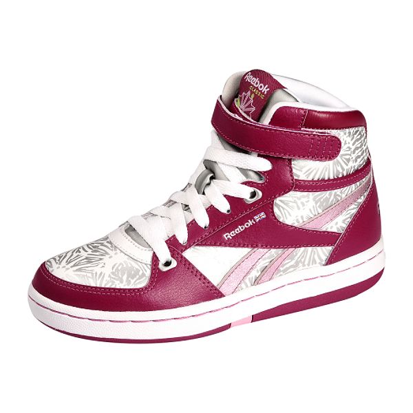 Reebok Girls' Hialeah Shoe - White/Multi