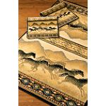 DMSI Wild Horses Rug 3 ft. 11 in. X 5 ft. 3 in.
