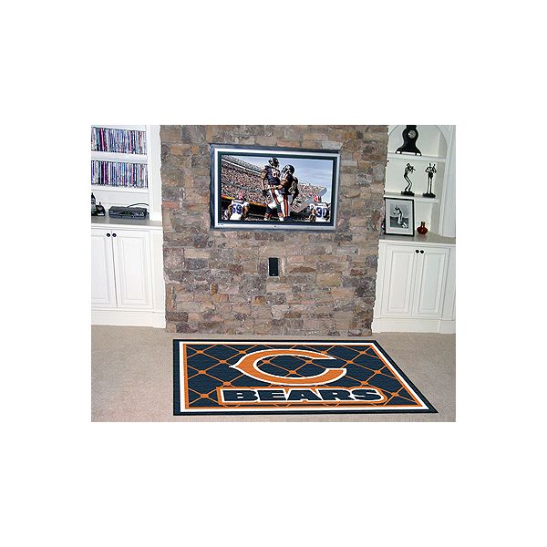 Fanmats Chicago Bears 4x6 Area Rug