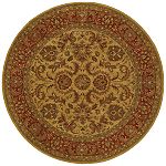 Click here to buy Surya 8ft. Round Ancient Treasures Decorative Rug by Surya Rugs.