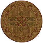 Click here to buy Surya 8ft. RoundAncient Treasures Decorative Rug by Surya Rugs.