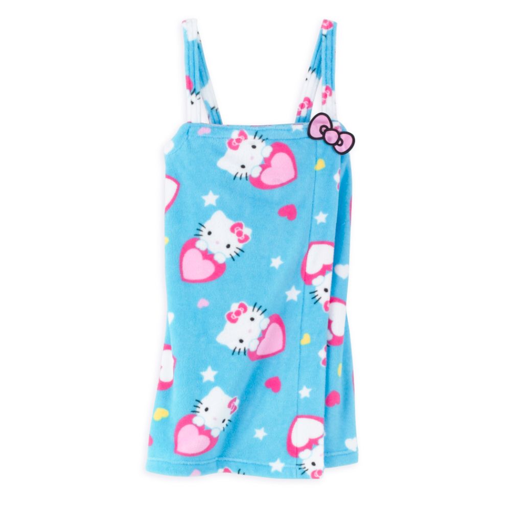 Hello Kitty Printed Plush Shower Wrap