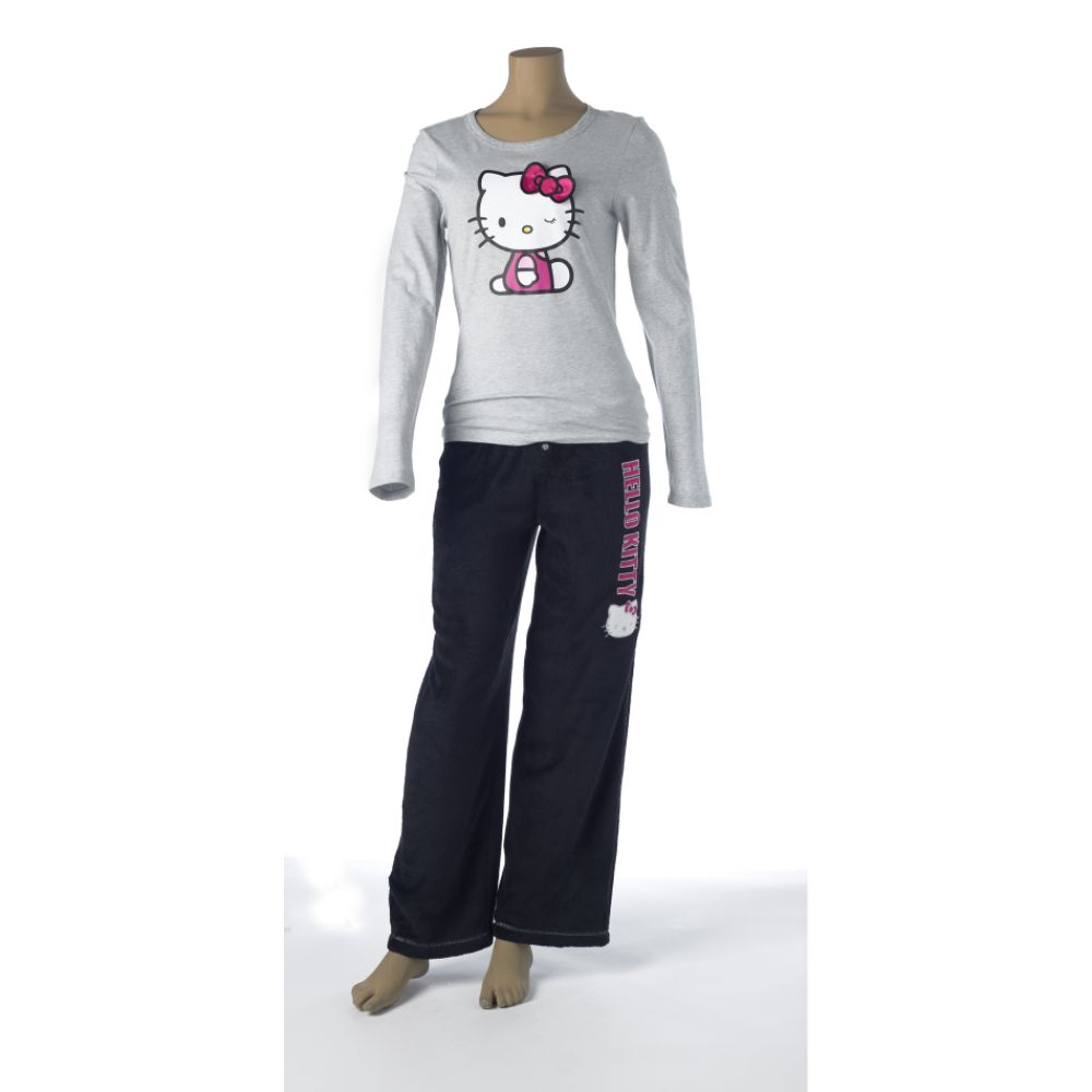 Hello Kitty Jersey Plush Hello Kitty Pajama Set