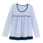 Classic Elements Long-Sleeve Brushed Color Block Shirt