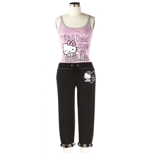 Character Hello Kitty Tank-Capri Set