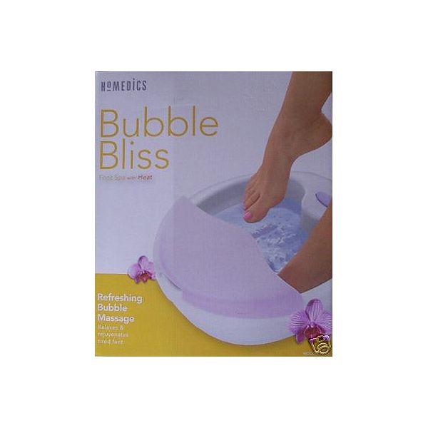 HoMedics Bubble Bliss Foot Spa With Heat