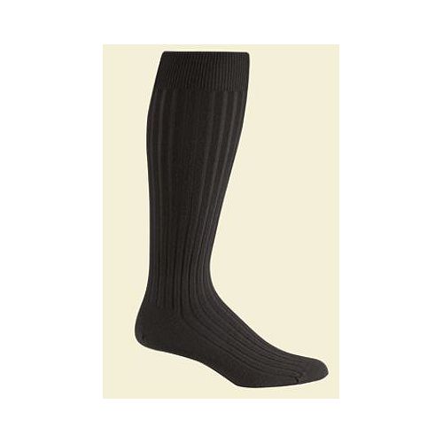 Lands' End Men's Wool Rib Over-the-calf Dress Socks (3-pack)