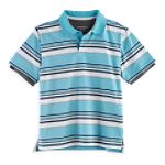 Canyon River Blues Boy's Husky Short Sleeve Stripe Layered Polo