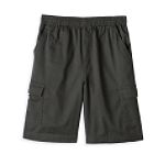Canyon River Blues Boy's Husky Twill Pull-On Cargo Shorts