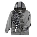 Top Heavy Boy's 8-20 Long Sleeve, Full-Zip Hooded Fleece - Snap Back