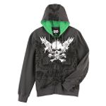 Top Heavy Boy's 8-20 Long Sleeve, Full-Zip Hooded Fleece - Snap Back