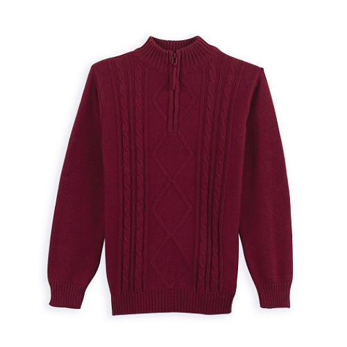 Canyon River Blues Boy's 8-20 Long Sleeve Cable Knit Sweater